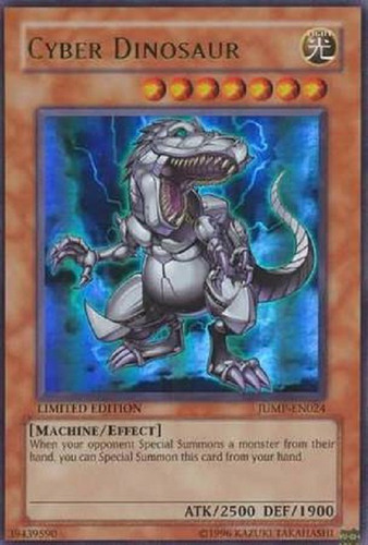 Ciber Dinosaurio Ultra Raro Yugioh