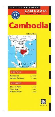 Libro Cambodia Travel Map Fifth Edition - Periplus Editors