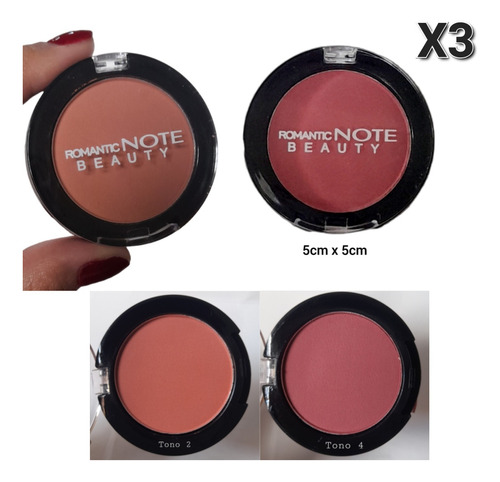 Rubor Blush Colorete Maquillaje Rostro Makeup Belleza