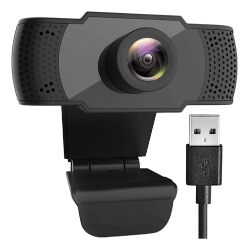 Webcam 1080p Full Hd 30fps Con Micrófono