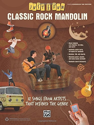 Just For Fun  Classic Rock Mandolin 12 Songs From Artists Th