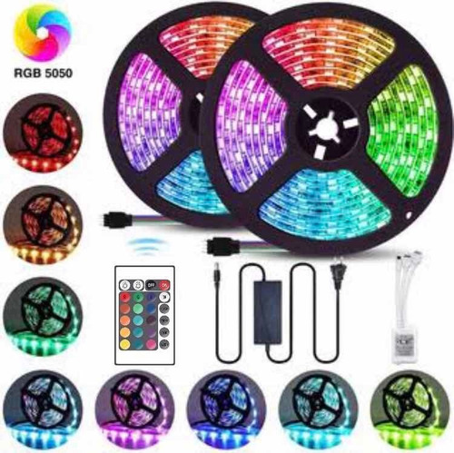 Tira De Luces Led Rgb 5050 10 Metros,originales