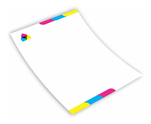 Papel Timbrado Personalizado A4 - 90g/m² - 200 Un - Premium