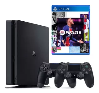 Playstation 4 Slim 1tb, 2 Controles, Fifa 21, Audifonos