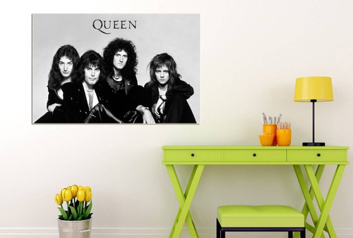 Vinilo Decorativo 30x45cm Queen Musica Rock Clasicos M3