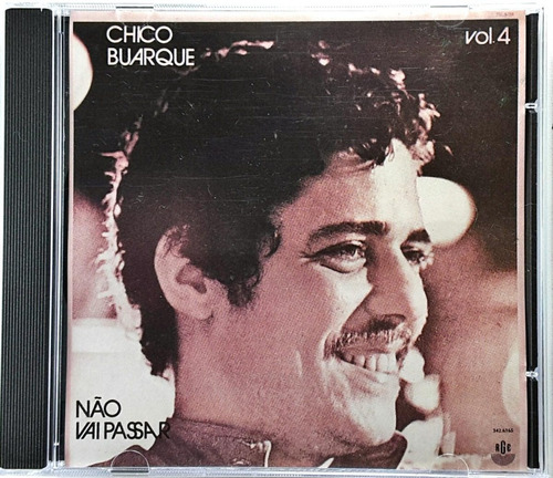 Cd Chico Buarque Não Vai Passar 4 - 1993 - Bc