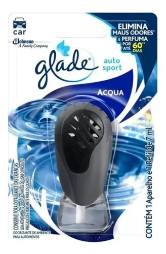 Aromatizante Para Carro Acqua Aparelho + Refil Glade