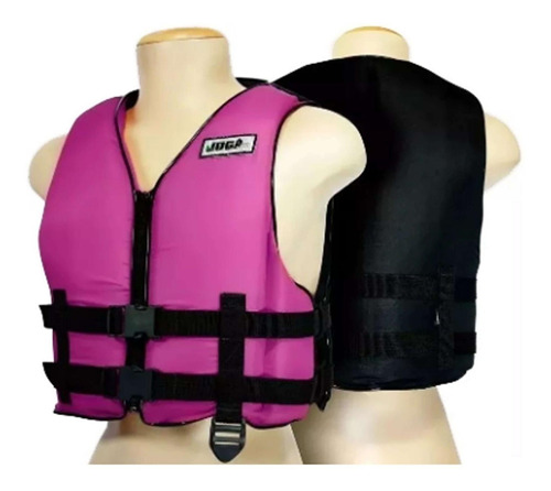 Colete Salva Vidas 50kg Rosa Jogá Barco - Jet Ski - Stand Up