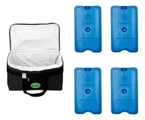 Comprar Bolsa Térmica 12 Litros + 4 Gelos Reutilizáveis De 500 Ml
