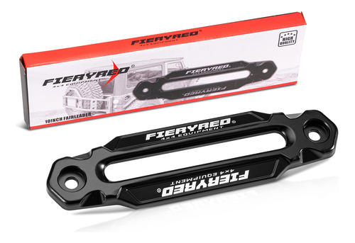 Fieryred Winch Hawse Fairlead Con Kit De Tapon De Gancho De 