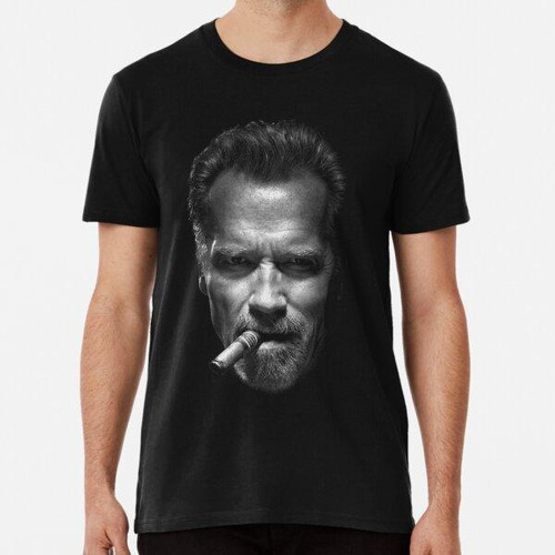 Remera Arnold Cigar Schwarzenegger Hombre Clásicas Algodon P