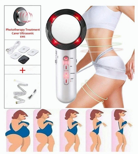 3 En 1 Masajeador Adelgazante Corporal Ems Ultrasónico Body