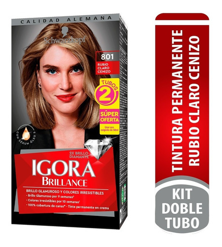 Tinte Cabello Igora Brillance - mL a $299