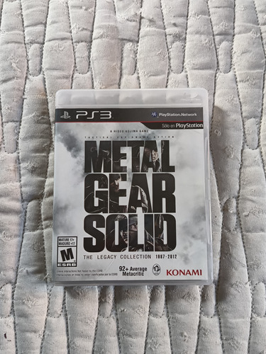 Metal Gear Solid The Legacy Collection Ps3 Físico 