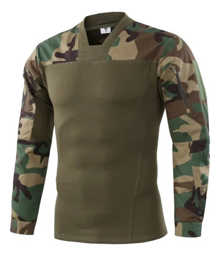 Camisa De Senderismo Para Hombre, Táctica Militar, 4 Colores