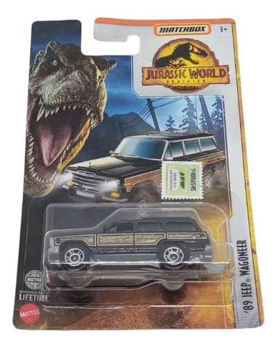 Jeep Wagoneer '89 Matchbox Coleccion Jurassic World