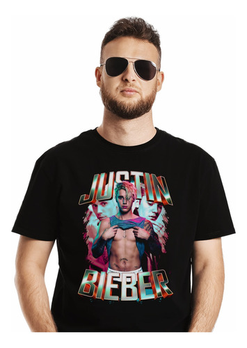 Polera Justin Bieber Beliebers Pop Abominatron