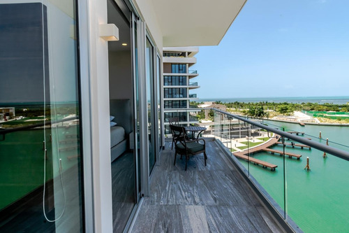 Imagen 21 de 30 de Departamento En Venta Y En Renta En Puerto Cancún, Riva.