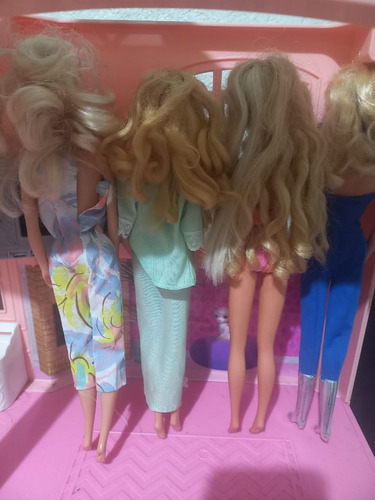 Lote De Barbies De Los 80 (Usado)