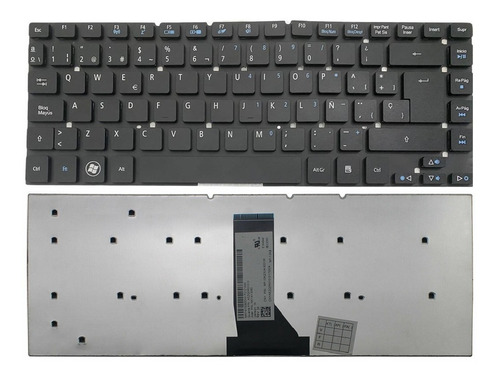 Teclado Acer Aspire 3830 4755 4830 V3-431 V3-471 Es1-431