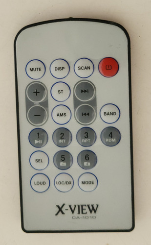 Control Remoto Mini Autoestéreo Sony X-view Ca1000sx Car
