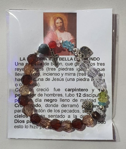 Pulsera Historia Más Bella Del Mundo, Hecha A Mano