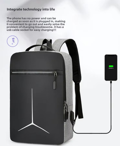 Mochila Para Notebook 15.6 Resistente Reflectante Usb