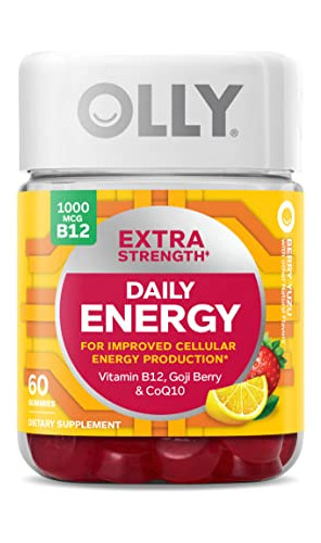 Olly Extra De Fuerza Diaria De La Goma De La Energía, 17b4l