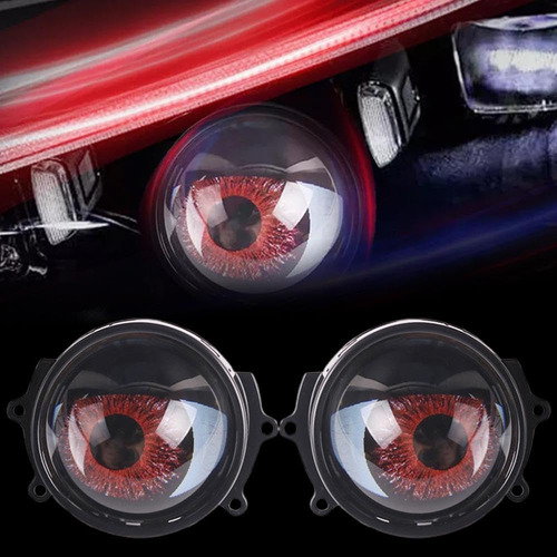 Faro Led Con Lente De Ojo De Demonio De 3 Pulgadas
