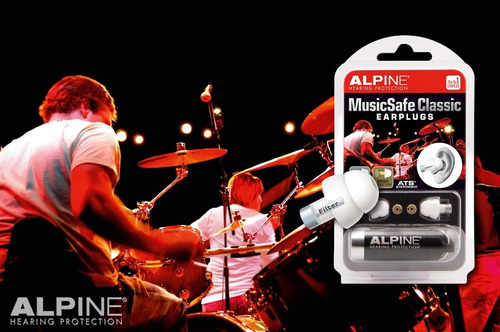 Protetor Auricular Músicos - Alpine Musicsafe Classic