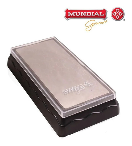 Pedra Afiar Dupla Face Diamantada - 600/1200 Profissional