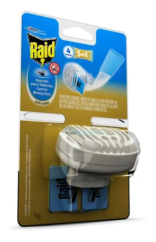 comprar Aparato 220v Tabletas Insecticida Chau Mosquitos Dengue Raid