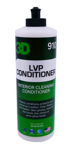 3d Lvp Conditioner Acondicionador Limpiador De Cueros