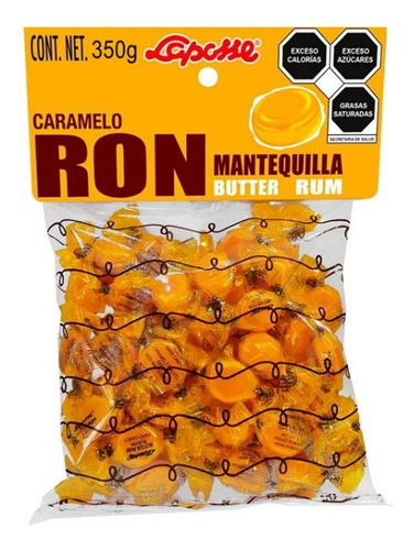 Caramelo Ron Mantequilla La Posse 350g