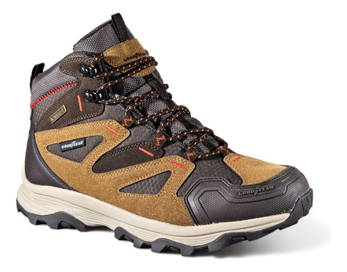 Botas Trekking Goodyear Punta De Goma Impermeables De Hombre