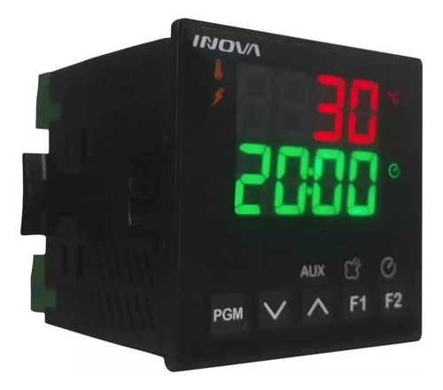 Painel Digital Contro Tempo E Temperatura P/fornos Gas/lenha