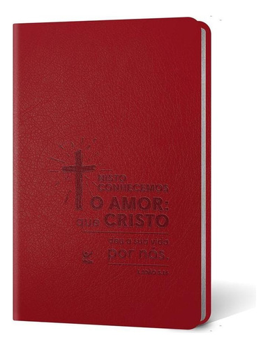 Biblia Aec Pu - Vermelho Cruz, De Vários. Editora Editora Vida Ltda, Capa Mole, Edição 1 Em Português