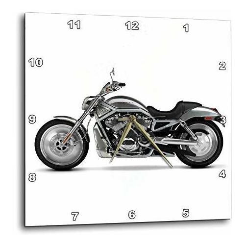 3drose Dpp 4491 1 Llc Harley-davidson Y N 174 Reloj De Pared