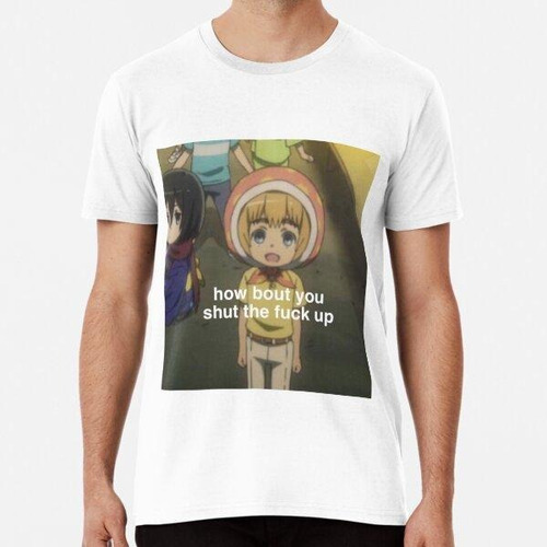 Remera Colección Anime Funny Memes (nafofficialartwork) Algo