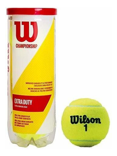 Wilson Championship Es Una Pelota De Tenis - Can (can)