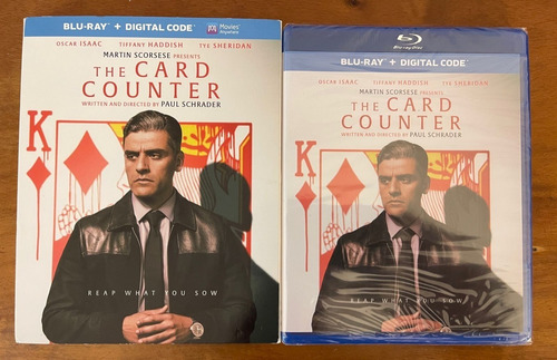 Bluray O Contador De Cartas - Schrader - Scorsese - Lacrado