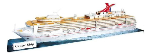 Rompecabezas 3d Cruise Ship Cubic Fun