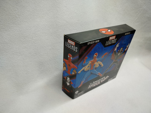Marvel Legends Spiderman Vs Morbius 2 Pack Figuras Araña