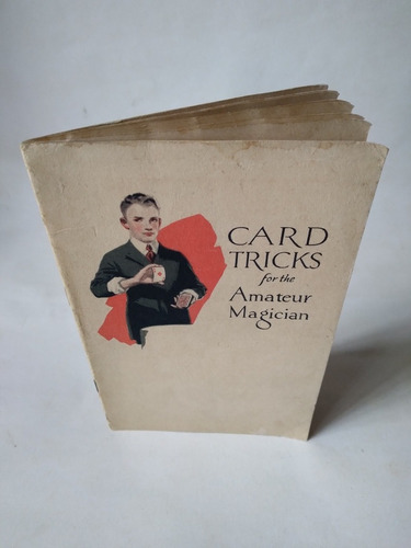 Card Tricks 1921 Libro Antiguo De Juegos De Magia Con Cartas