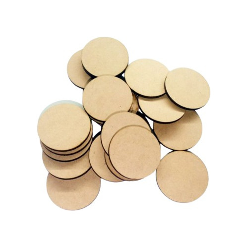 Circulos Mdf 5 Cms Para Artesanias X 50