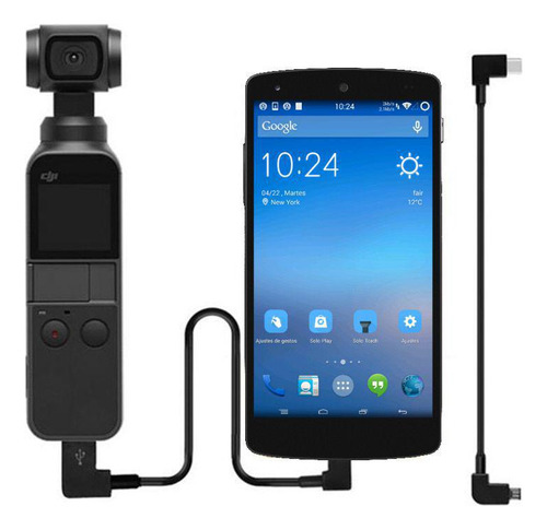 Cabo Transf. Da Dados Conexão Usb-c Android Dji Osmo Pocket