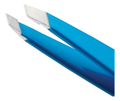 Pinça Inclinada Tweezerman -blue Jewel Modelo Nº 1230-b09r