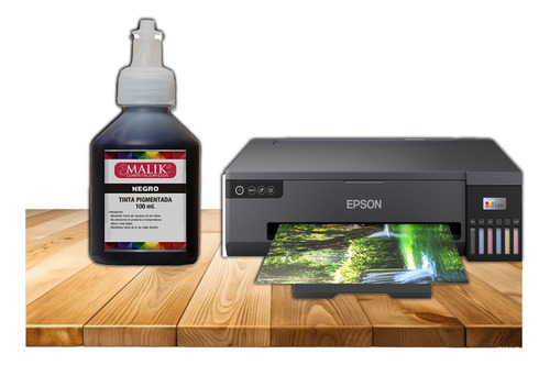 Tinta Pigmentada Negro T534 Compatible Para Epson M1180