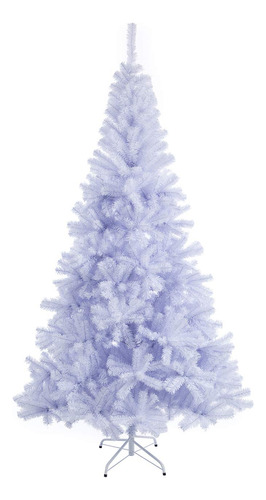 Sunnyglade Arbol De Navidad Artificial Blanco De 1,400 Punta