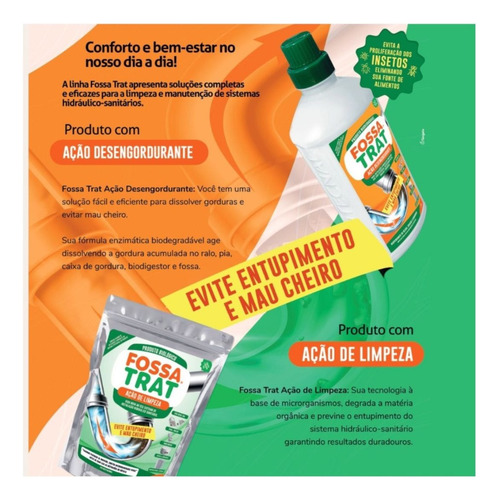 Limpador Biologico Desentupidor Fossa Trat Com 2 100g Ralos